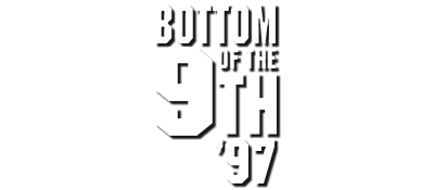 Bottom of the 9th '97 logo for Playstation